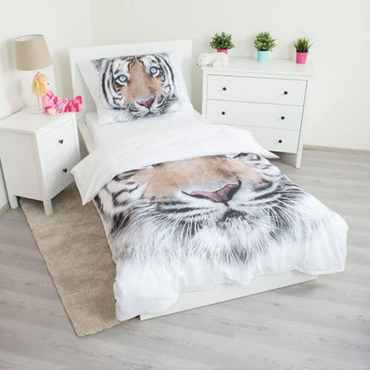 Halantex Set Kids Duvet Cover White