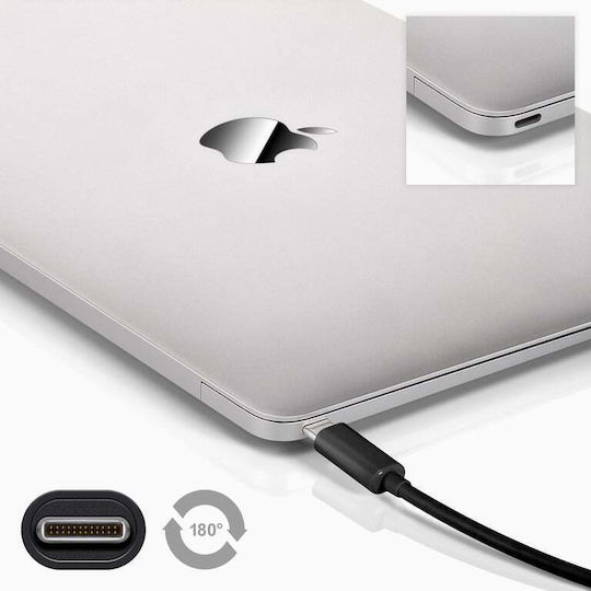 Goobay USB 3.0 Cable USB-C male - USB-B 15W Μαύρο 1m 67986 Bulk
