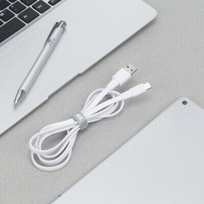 Rivacase Flat USB 2.0 Cable USB-C male - USB-A Λευκό 1.2m PS6002