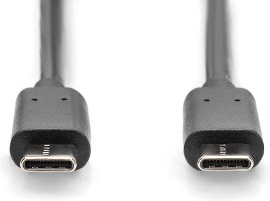 Digitus USB 2.0 Cable USB-C Male - USB-C PD Black 3m