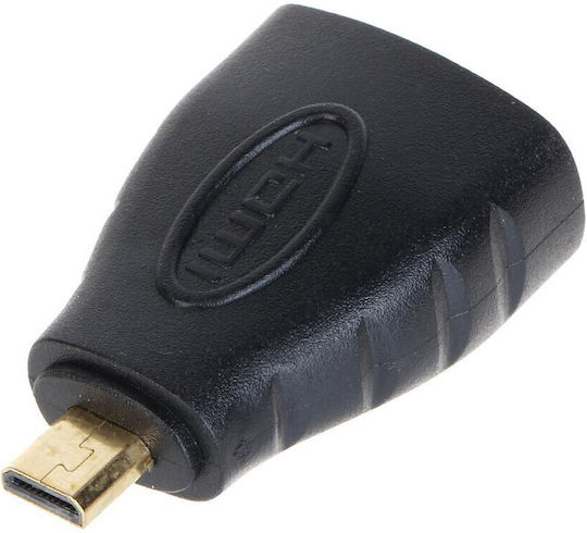 Μετατροπέας micro HDMI male σε HDMI female 1τμχ ZLA0863
