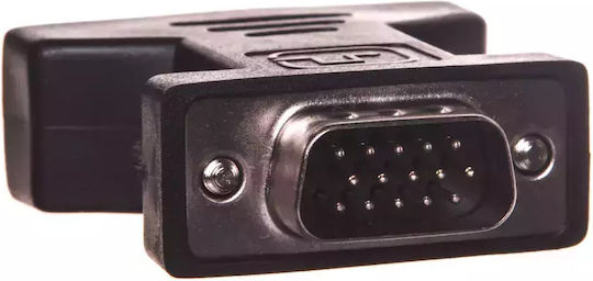 DeLock Конвертор VGA мъжки към DVI-I женски Черен 1бр 65017