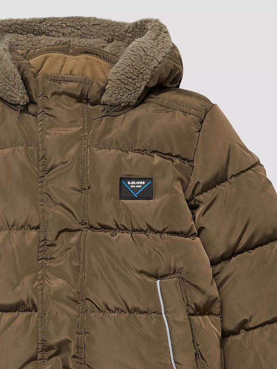 Kids' Parka Khaki-brown