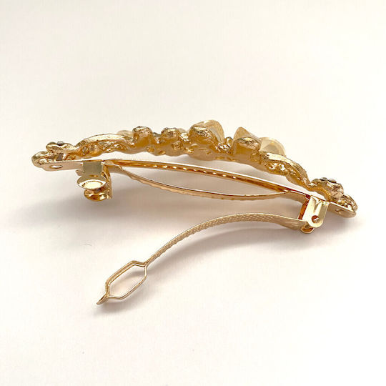Accessories French Hair Clip Barrette Crystals Butterflies Irsia