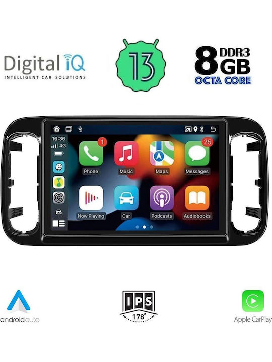Digital IQ Auto-Audiosystem für Mercedes-Benz Vito / Viano 2015 (Bluetooth/USB/WiFi/GPS/Apple-Carplay/Android-Auto) mit Touchscreen 13.1"