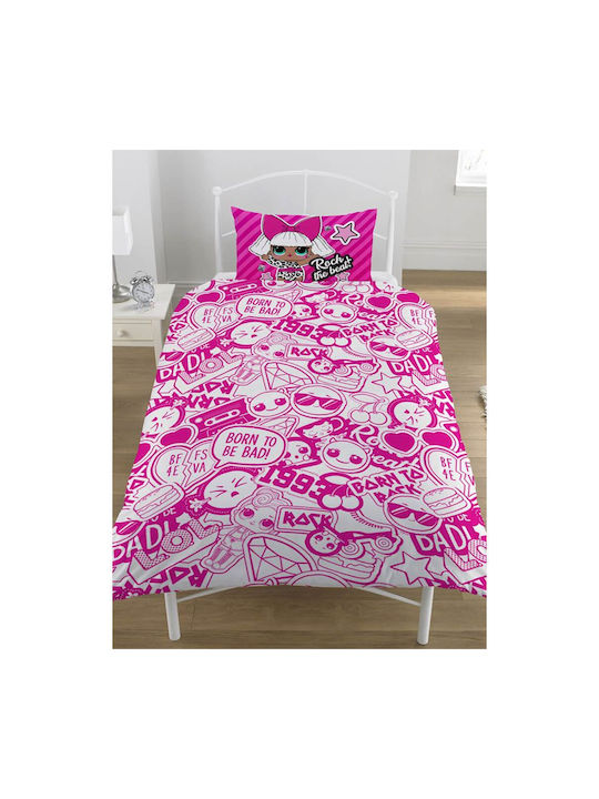 Halantex Set Kinderbettbezüge Rosa Fuchsia