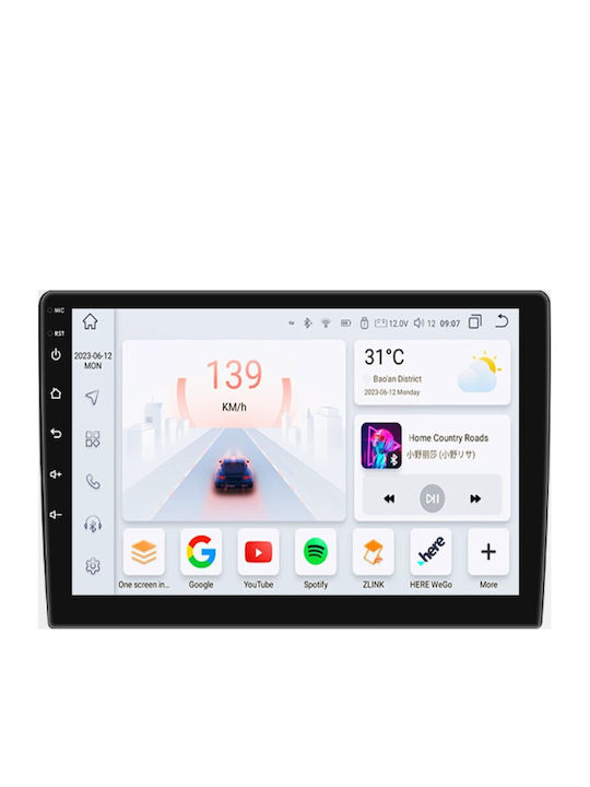 Auto-Audiosystem für Suzuki Hoch 2009-2016 (Bluetooth/USB/WiFi/GPS/Apple-Carplay/Android-Auto) mit Touchscreen 9"
