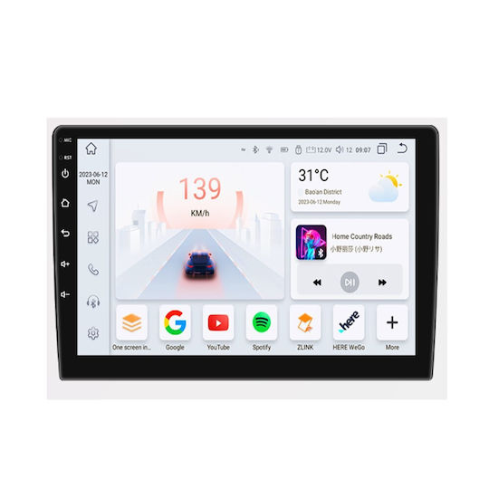 Ηχοσύστημα Αυτοκινήτου για Suzuki Alto 2009-2016 (Bluetooth/USB/WiFi/GPS/Apple-Carplay/Android-Auto) με Οθόνη Αφής 9"