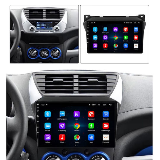 Ηχοσύστημα Αυτοκινήτου για Suzuki Alto 2009-2016 (Bluetooth/USB/WiFi/GPS/Apple-Carplay/Android-Auto) με Οθόνη Αφής 9"