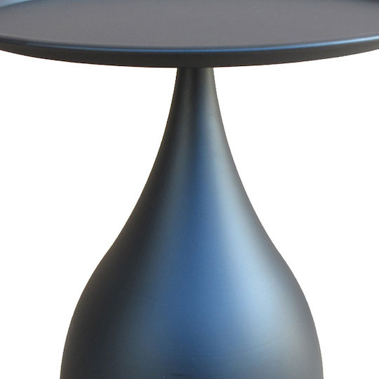Rund Beistelltisch Samino Metall Black Shade B39xT39xH42cm