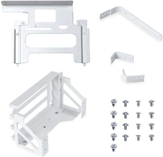 Case Accessory Lian Li O11d Evo Upright Gpu Bracket 40 Series Gpu O11de-9w White