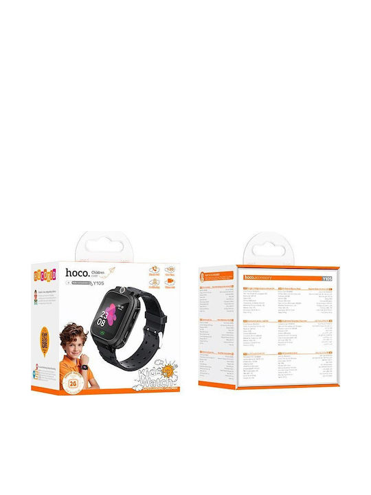 Hoco Kinder-Smartwatch 2G mit GPS und Kamera Schwarz