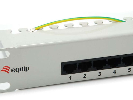 Equip Patch Panel για Rack 1U 19" 25 Θυρών Γκρι