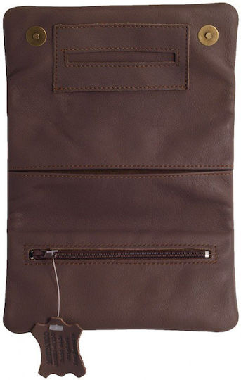 Mestango Lederne Tabaktasche mit magnetischem Verschluss 15.5x8cm the Packaging