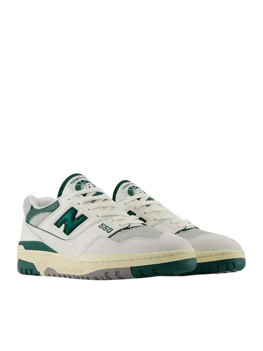 New Balance 500 White Sneakers