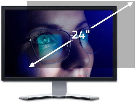 Qoltec Blue Light Filter Qoltec 24" 16:9 Eye Protection Anti-Glare Matte Screen 13269791 5901878510767