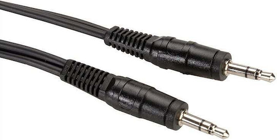 Roline Audio Cable 3.5mm Male - 3.5mm Male Black 10m