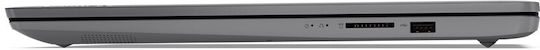 Lenovo V17 G4 IRU 17.3" IPS FHD (i7-13620H/16GB/512GB SSD/W11 Pro) Gri de fier (Tastatură US)