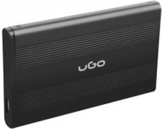uGo Marapi S120 Case for Hard Drive 2.5" SATA III with Connection USB 2.0