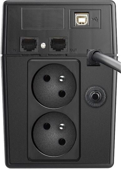 Powerwalker VI 800 SW FR UPS Line-Interactive 800VA 480W με 2 IEC Πρίζες