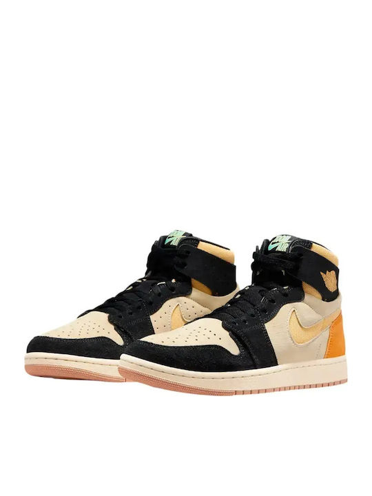 Jordan Air Jordan 1 Zoom CMFT 2 Маратонки Muslin / Celestial Gold-black-vivid Orange