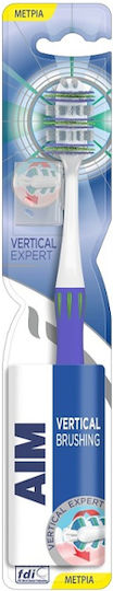AIM Vertical Expert Οδοντόβουρτσα Medium (Τυχαία Επιλογή)