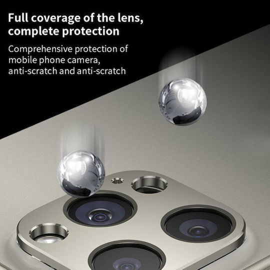 Camera Lens Protector Titanium Alloy iPhone 14 14 Plus Red