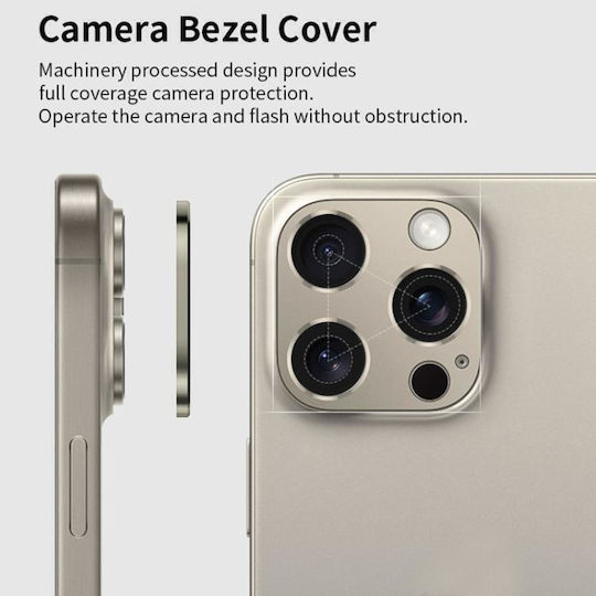 Camera Lens Protector Titanium Alloy iPhone 14 14 Plus Red