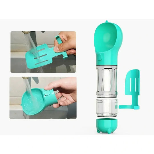 Verk Group Flasche Futter & Wasser für Hund & Katze 300ml in Gelb Farbe