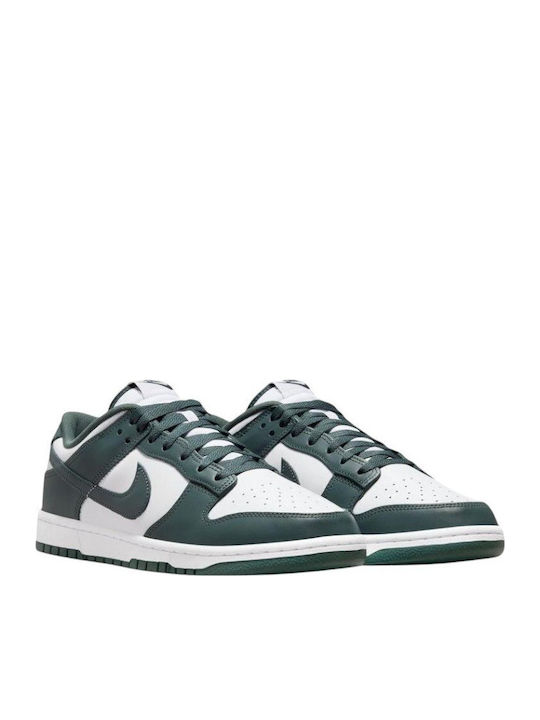 Dunk Low Sneakers White / Vintage Green-white