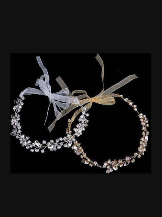 Sparkling Bridal Hair Decoration Gold-Plated Crystals Ameli