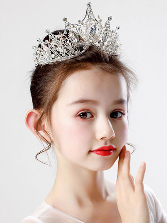 Kinder Tiara Gold Silber Belle