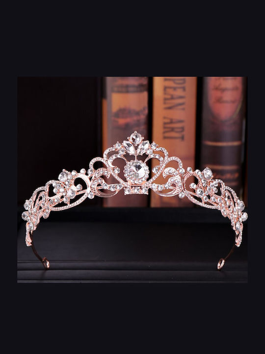 Impressive Wedding Tiara Gold Rose Gold or Silver Simone