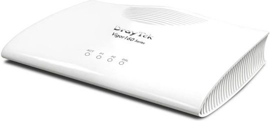 Draytek Vigor 167 (DE) Ασύρματο ADSL2+ Modem Router με 2 Θύρες Gigabit