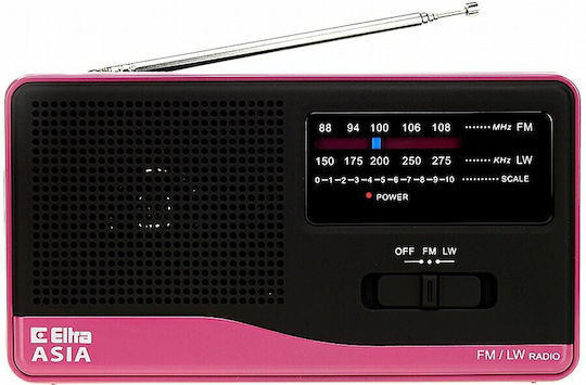 Eltra Asia Tragbares Radio Schwarz