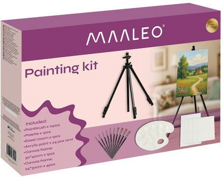 Maaleo Σετ Ζωγραφικής 40x30cm 41τμχ