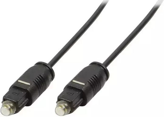 LogiLink Optical Audio Cable TOS male - TOS male Μαύρο 0.5m (CA1005)