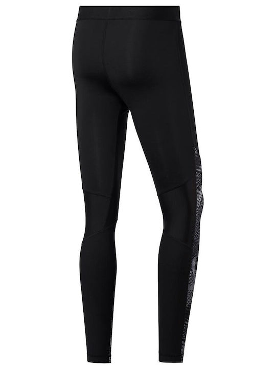 Reebok Speedwick Мъжки термо панталон Черен