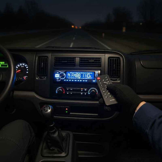 PerVoi 1801 Автомобилно Радио 1 DIN (Bluetooth/USB)