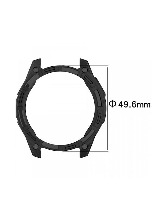 Carcasă de Silicon în culoarea Portocaliu pentru Garmin Fenix 8 (47 mm)