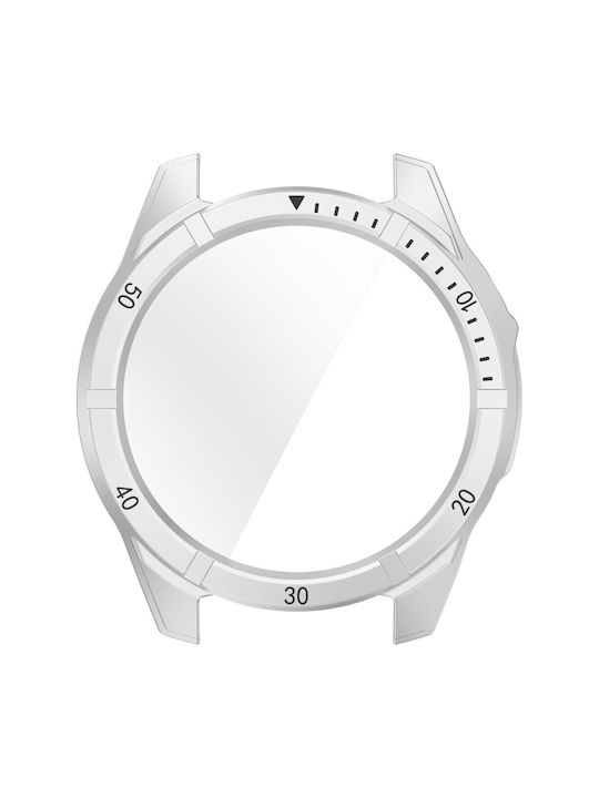 Пластмасов Калъф със Стъкло Silver/Black за Garmin Fenix 8 Solar (51mm)
