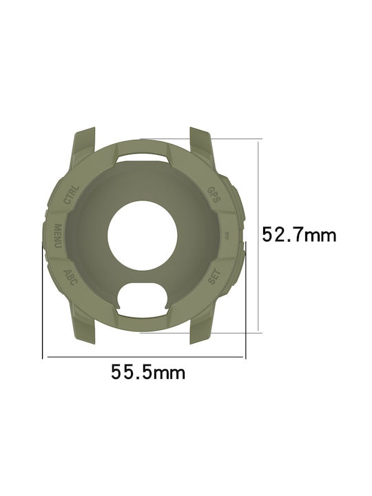 Silicone Case in Blue color for Garmin Instinct 3 (50mm)