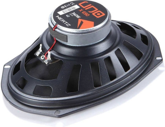 Hertz Set Boxe Auto Uno X 690 6x9" cu 85W RMS (3 căi)