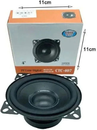 PerVoi Auto-Lautsprecher 4" mit 60W RMS (Tieftöner)