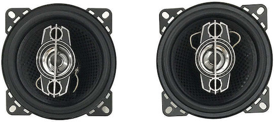 Pcinener Σετ Ηχεία Αυτοκινήτου 4" με 80W RMS (3 Δρόμων)