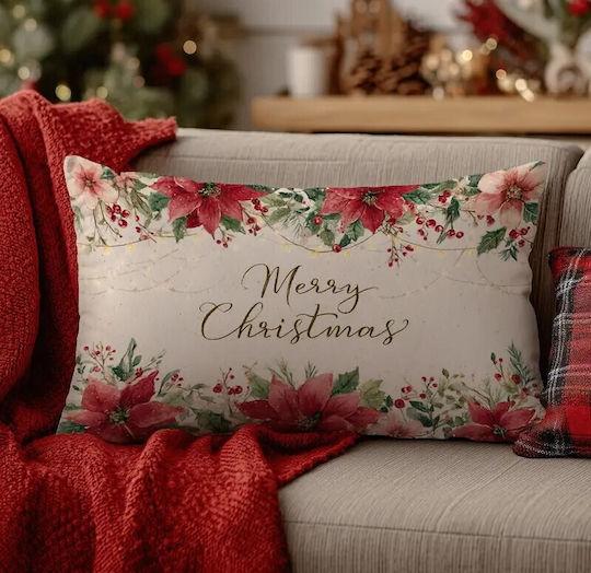 By Queen Limited Festive Edition Pillow Case Merry Christmas Bliss 50×30 Cm
