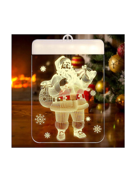 Verk Group Dreidimensionale Dekoration Fenster Weihnachtsaufkleber Weihnachtslichter 5907451338292