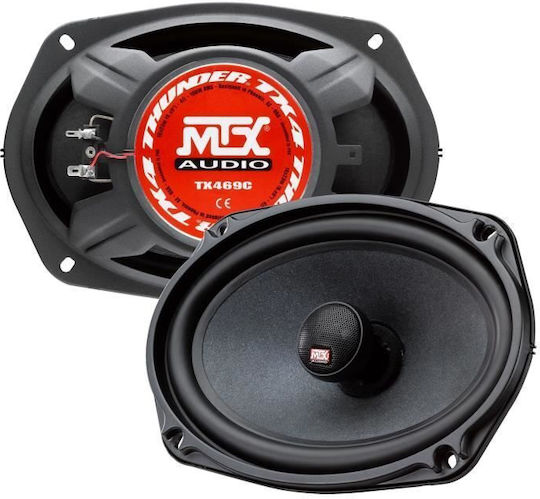 MTX Σετ Ηχεία Αυτοκινήτου Ομοαξονικά 6x9" με 100W RMS (2 Δρόμων)