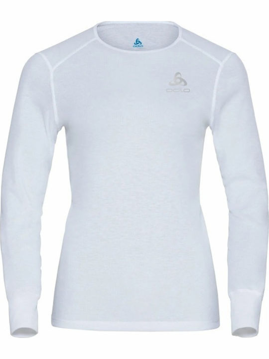 Odlo Active Warm Eco Women's Thermal Long-Sleeved Shirt White