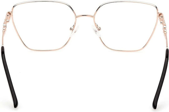 Guess Women's Metal Butterfly Black Prescription Eyeglass Frames GU2952 005